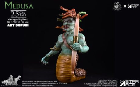 Ray Harryhausen Soft Vinyl Statue Medusa (Vintage-Style) 25 cm