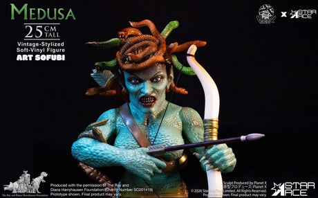 Ray Harryhausen Soft Vinyl Statue Medusa (Vintage-Style) 25 cm