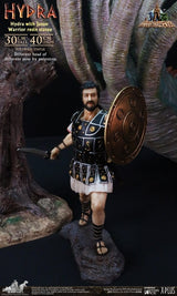 Ray Harryhausen Painted Statue Hydra with Jason Warrior Resin Statue 30 cm