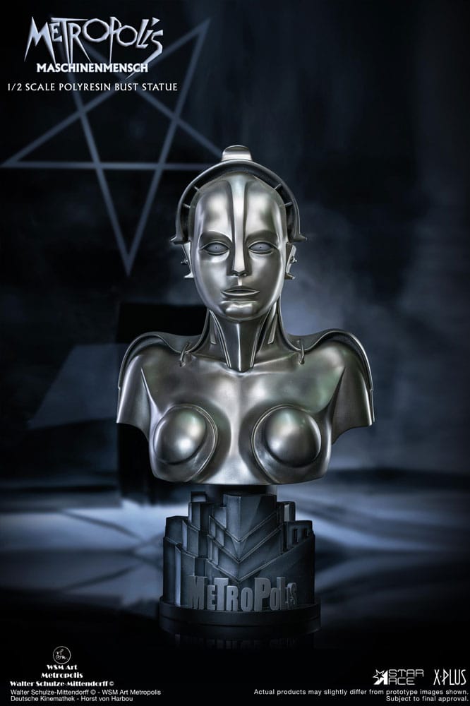 Metropolis Maria Maschinenmensch 50 cm 1/2 Bust