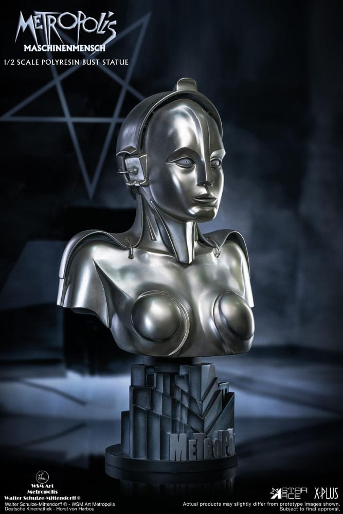 Metropolis Maria Maschinenmensch 50 cm 1/2 Bust