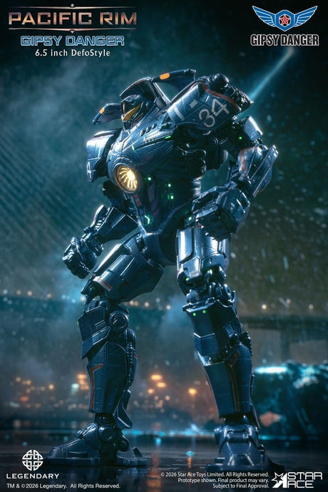 Pacific Rim DefoStyle Figure Gipsy Danger NX 17 cm