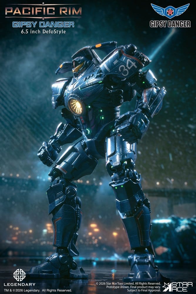 Pacific Rim DefoStyle Figure Gipsy Danger NX 17 cm