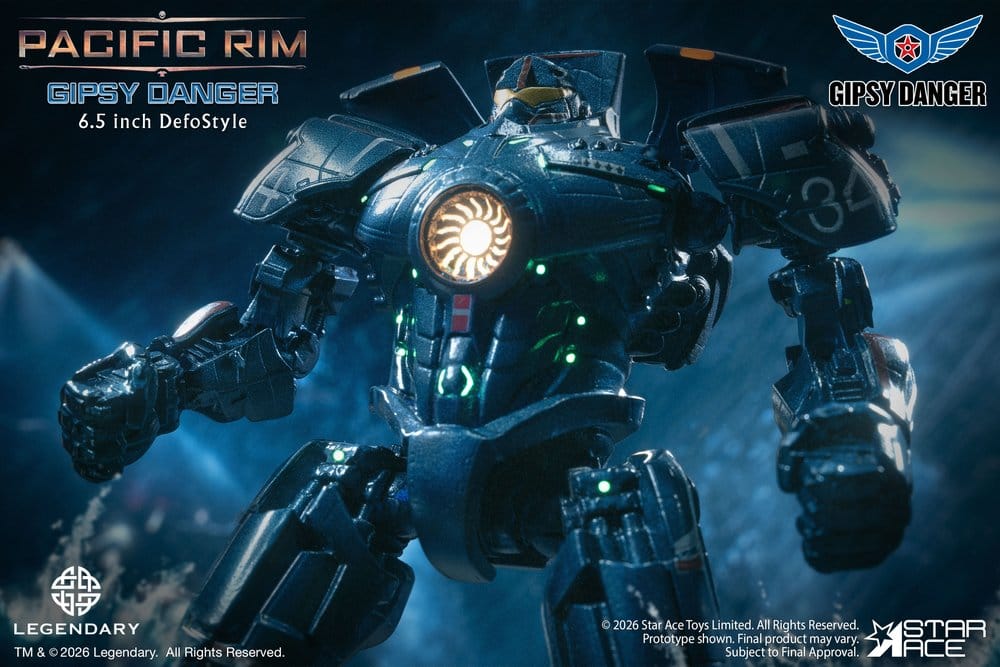 Pacific Rim DefoStyle Figure Gipsy Danger NX 17 cm
