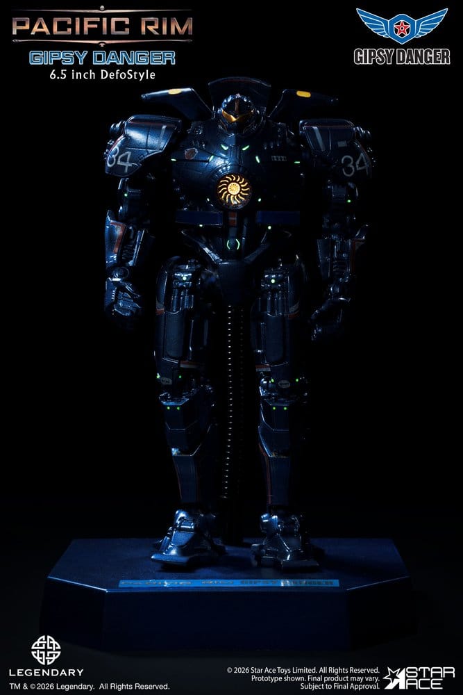 &nbsp;Pacific Rim DefoStyle Figure 2-Pack Gipsy Danger &amp; Cherno Alpha DX 17 cm
