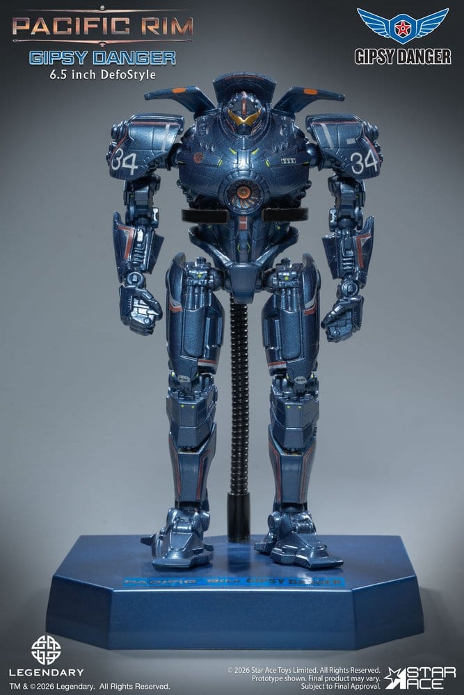 &nbsp;Pacific Rim DefoStyle Figure 2-Pack Gipsy Danger &amp; Cherno Alpha DX 17 cm