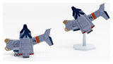 Rebuild of Evangelion SYUTO Tiny Scale Plastic Model Kit UNAF Close Air Support VTOL Aircraft YAGR-3B 5 cm