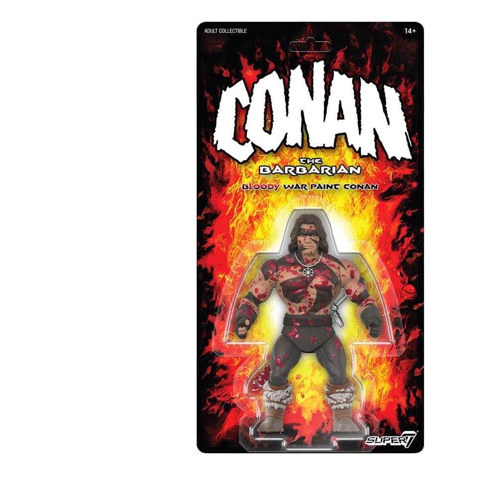 Conan the Barbarian 1982 Wave 1 Conan Blood Splatter Ver. 14 cm Vintage Collection Action Figure