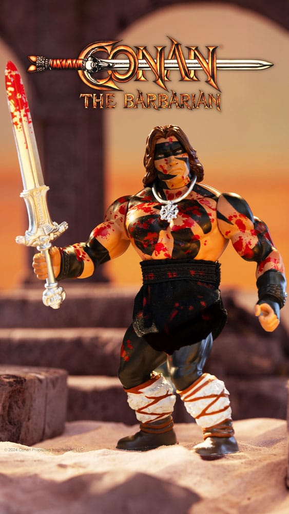 Conan the Barbarian 1982 Wave 1 Conan Blood Splatter Ver. 14 cm Vintage Collection Action Figure