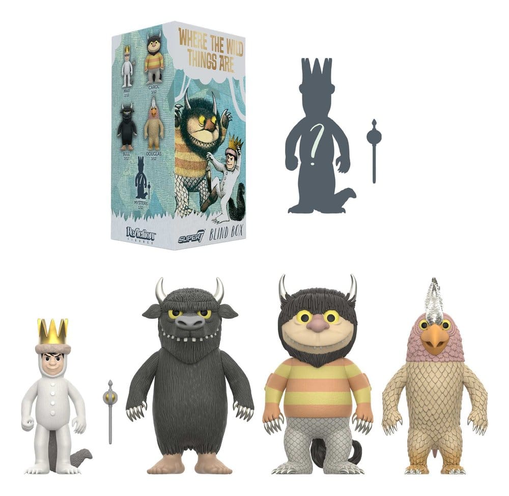 Where The Wild Things Are Action Figure Blind Box Wave 1 Display (12)