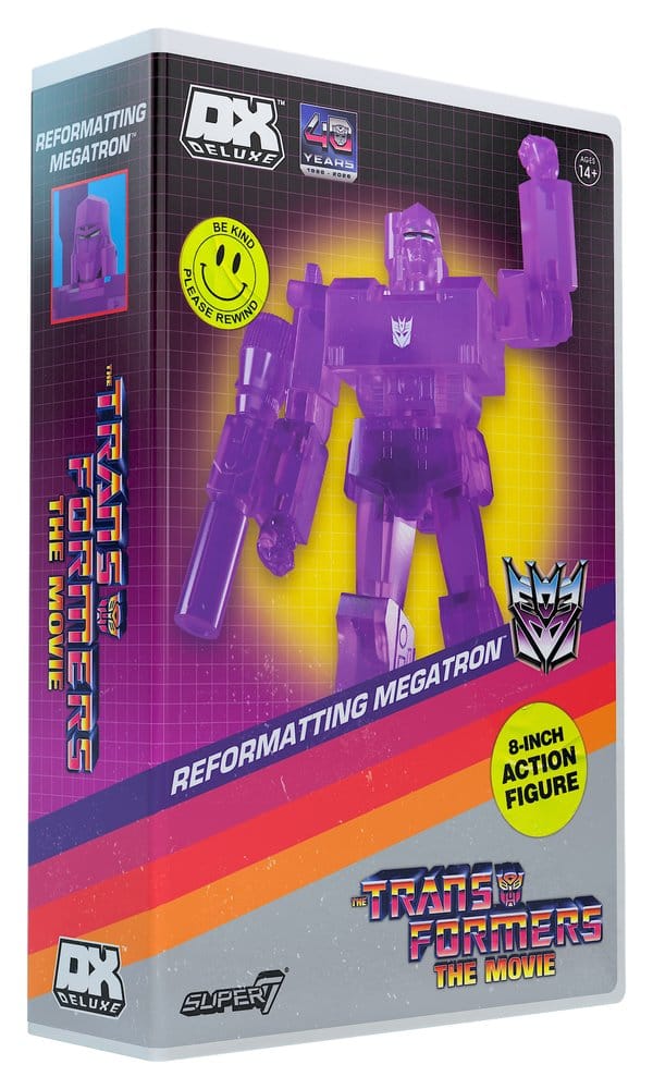 Transformers Deluxe Action Figure Wave 02 Reformatting Megatron (VHS, The Movie)