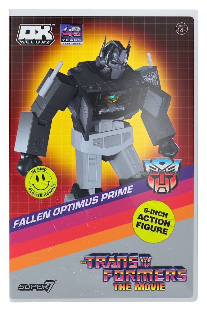 Transformers Deluxe Action Figure Wave 02 Dead Optimus Prime (VHS, The Movie)