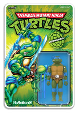 Teenage Mutant Ninja Turtles ReAction+ Action Figure Wave 02 Leonardo