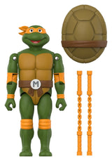Teenage Mutant Ninja Turtles ReAction+ Action Figure Wave 02 Michelangelo