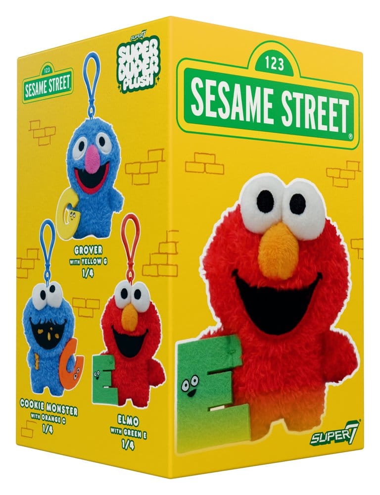 Sesame Street Super Duper Plush Figures Wave 01 Blind Box Display (12)