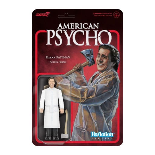 American Psycho (2000) ReAction Wave 01 Patrick Bateman (Raincoat) 10 cm Action Figure