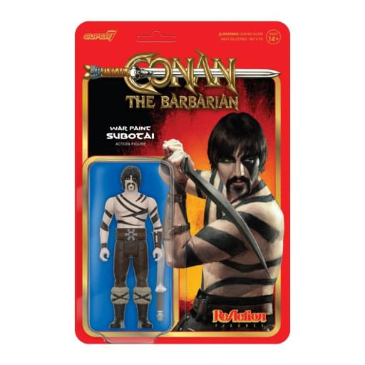 Conan The Barbarian ReAction Wave 02 Subotai (War Paint) 10 cm Action Figure
