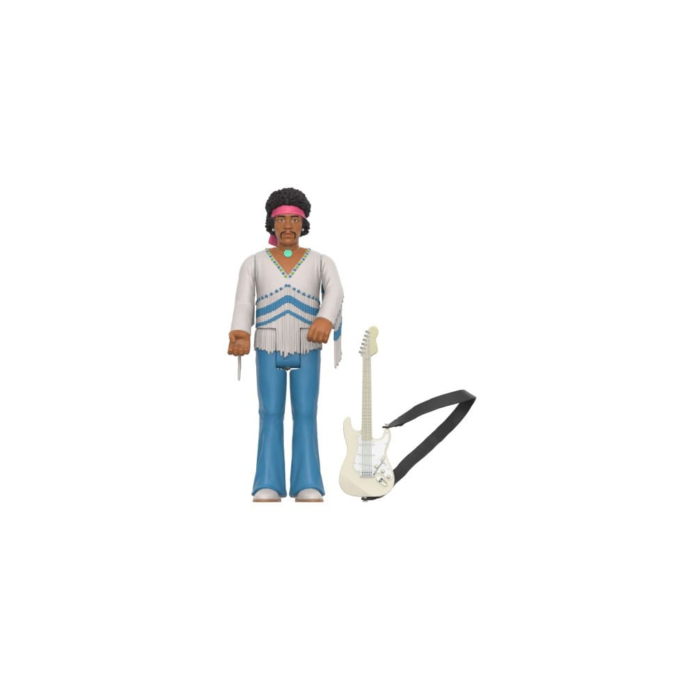 Jimi Hendrix ReAction (Festival) 10 cm Action Figure