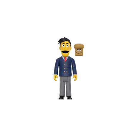 Sesame Street ReAction Wave 02 Guy Smiley (With Bread) 10 cm Action Figure