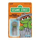 Sesame Street ReAction Wave 02 Oscar the Grouch 10 cm Action Figure