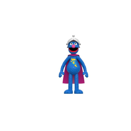 Sesame Street ReAction Wave 03 Super Grover 10 cm Action Figure