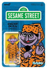 Sesame Street ReAction Action Figure Wave 06 Count Von Count (PJs) 10 cm