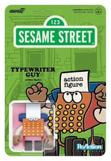 Sesame Street ReAction Action Figure Wave 06 Typewriter Guy 10 cm