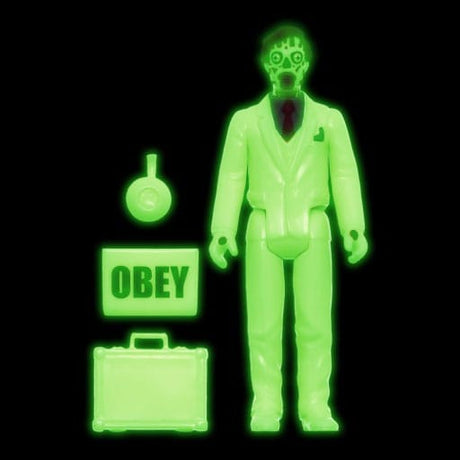 They Live ReAction Wave 02 Male Ghoul (Glow) 10 cm Action Figure