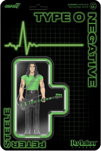 Type O Negative ReAction Wave 01 Peter Steele 10 cm  Action Figure