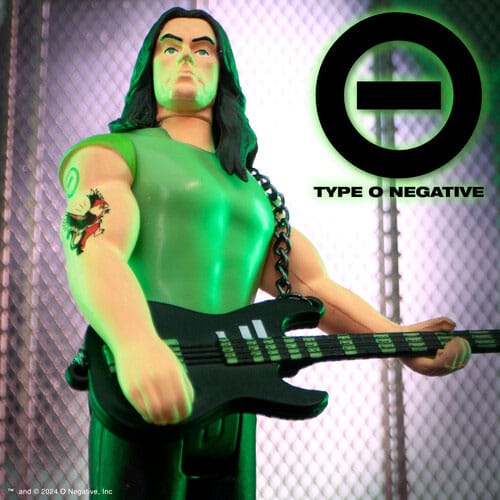 Type O Negative ReAction Wave 01 Peter Steele 10 cm  Action Figure