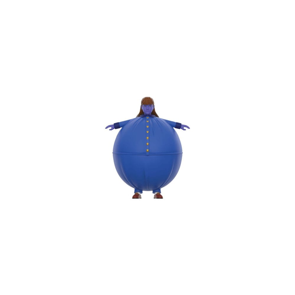 Willy Wonka and the Chocolate Factory (1971) ReAction Wave 03 Violet Beauregarde (Blueberry) 10 cm Action Figure