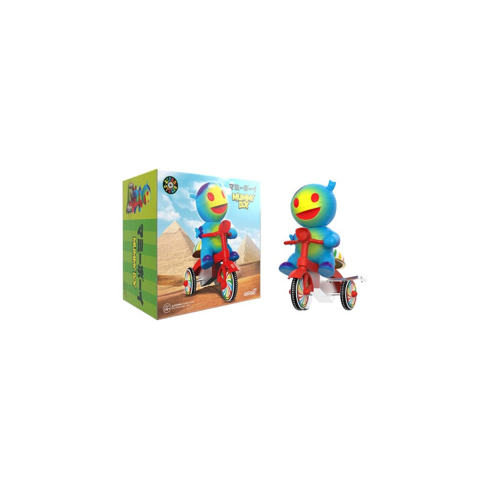 Mummy Boy Super Cycles Mummy Boy (Blue with Red Trike) 13 cm Action Figure