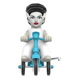 Universal Monsters Super Cycles Bride of Frankenstein (White with Blue Trike) 13 cm Action Figure