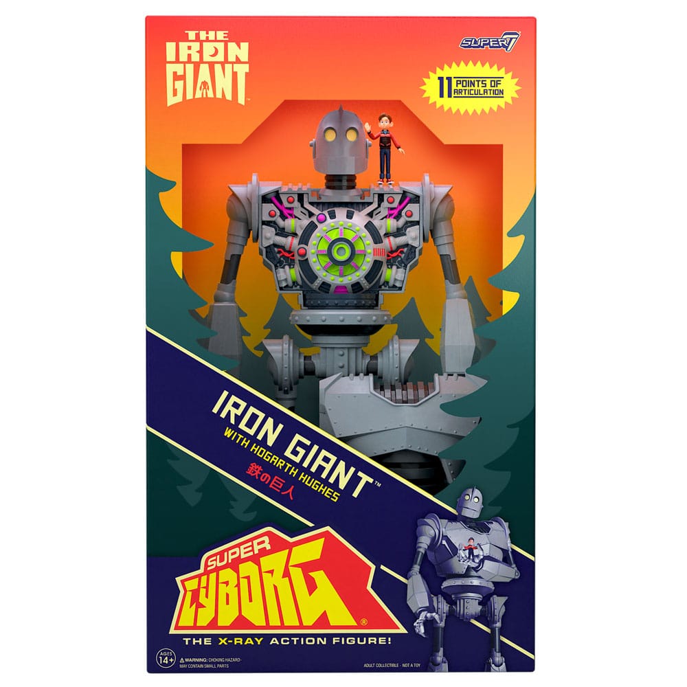 The Iron Giant Iron Giant (Full Color) 28 cm Super Cyborg Action Figure