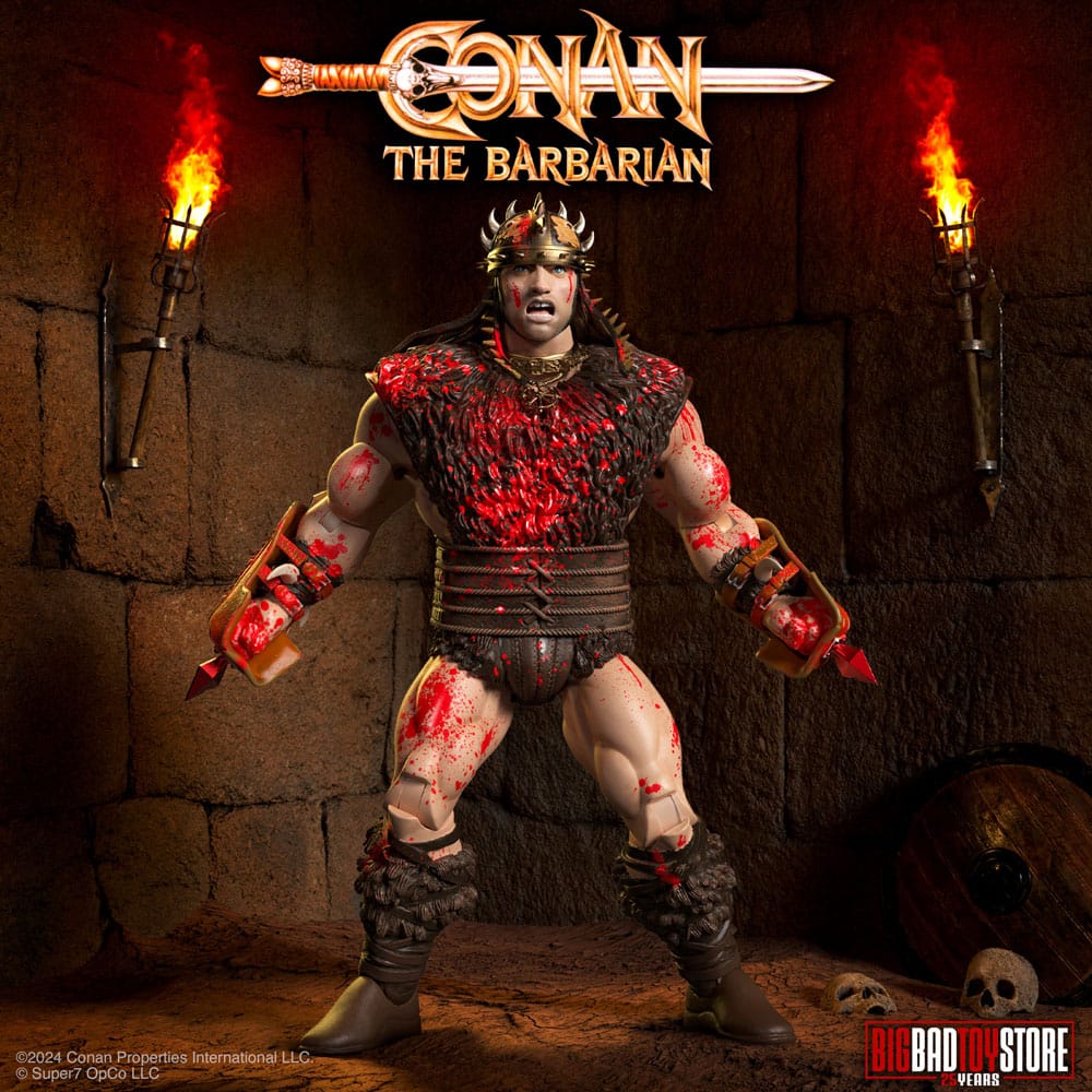 Conan the Barbarian Conan Blood Soaked Pit Fighter 18 cm Ultimates Action Figure