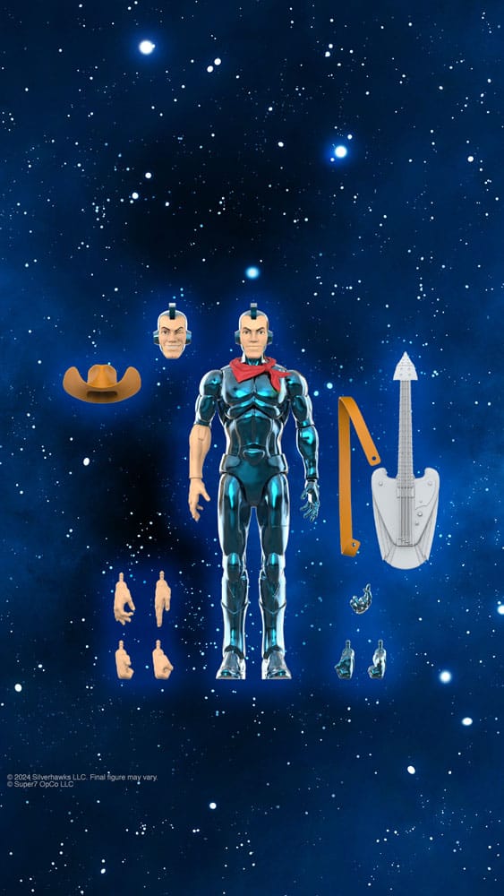 SilverHawks Bluegrass (Toy Version - Vac Metal) 18 cm Ultimates Action Figure