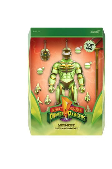 Mighty Morphin Power Rangers Ultimates! Lord Zedd Imperial Gold Glow 18 cm Action Figure