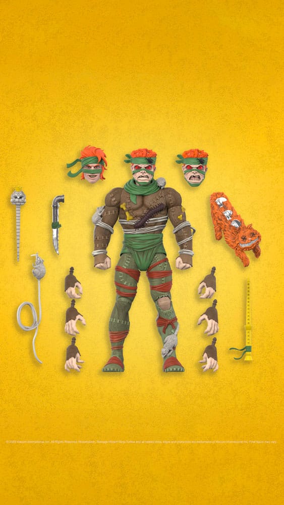 Teenage Mutant Ninja Turtles Rat King 18 cm Ultimates Action Figure