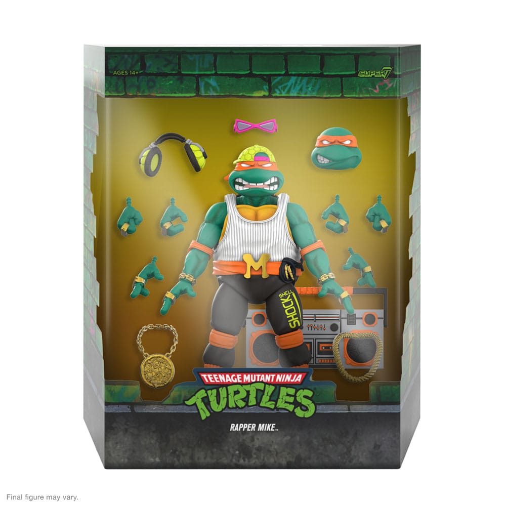 Teenage Mutant Ninja Turtles Rappin' Mike 18 cm Ultimates Action Figure