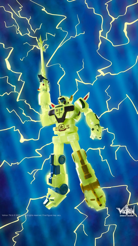 Voltron: Defender of the Universe Ultimates Voltron (Lightning Glow) 18 cm Action Figure