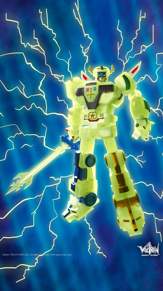 Voltron: Defender of the Universe Ultimates Voltron (Lightning Glow) 18 cm Action Figure