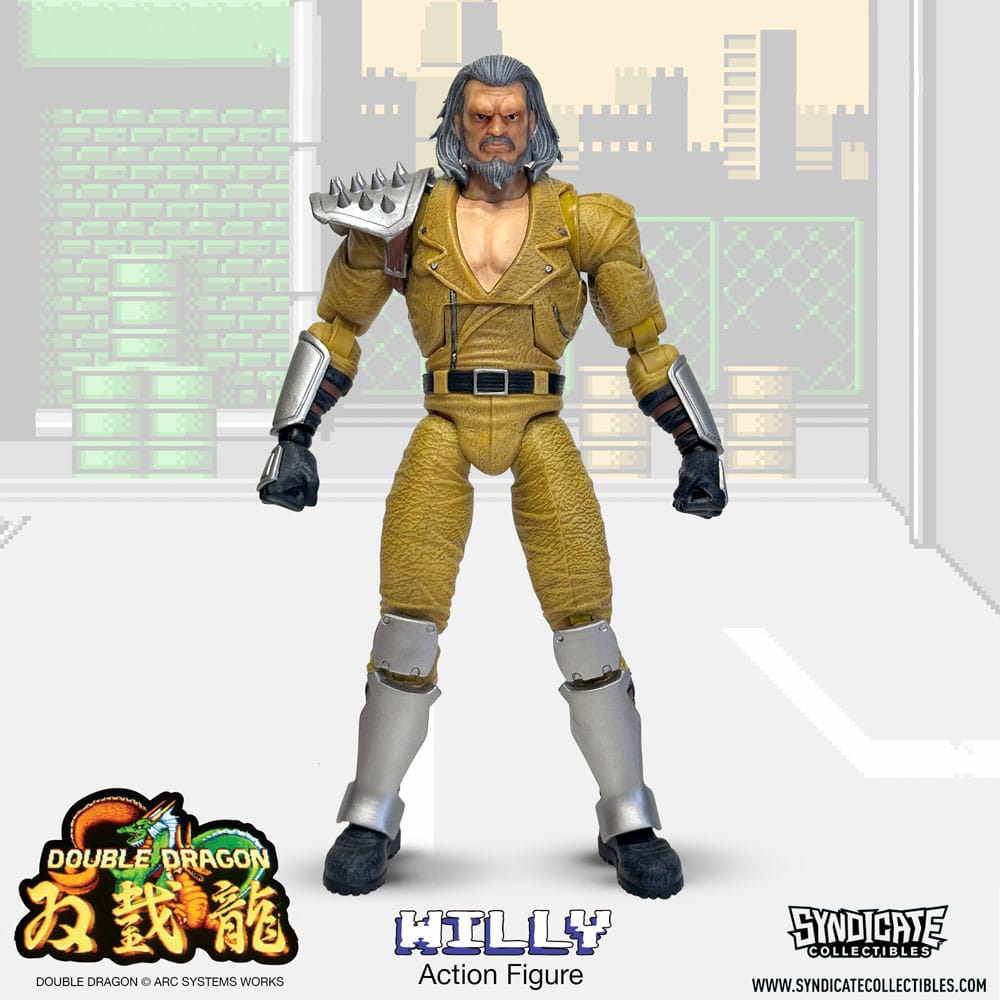 Double Dragon Willy 18 cm 1/12 Deluxe Action Figure