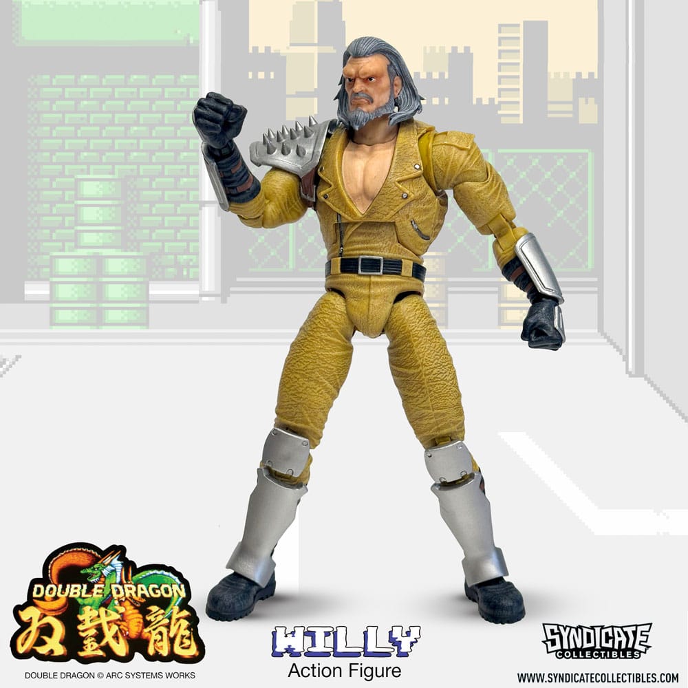 Double Dragon Willy 18 cm 1/12 Deluxe Action Figure