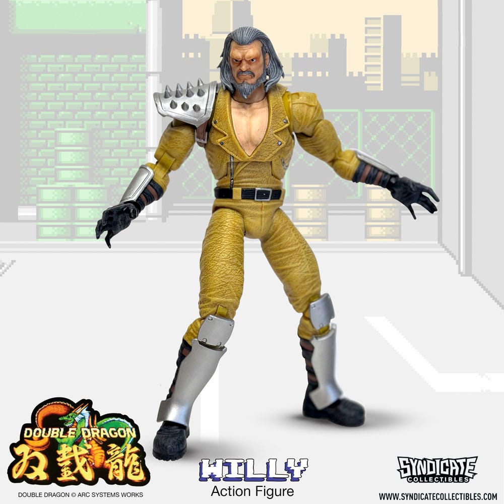 Double Dragon Willy 18 cm 1/12 Deluxe Action Figure