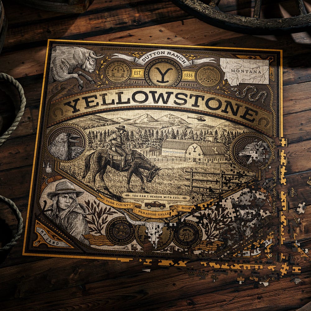 Yellowstone Multi-Dimensional Puzzle (1000 pieces)