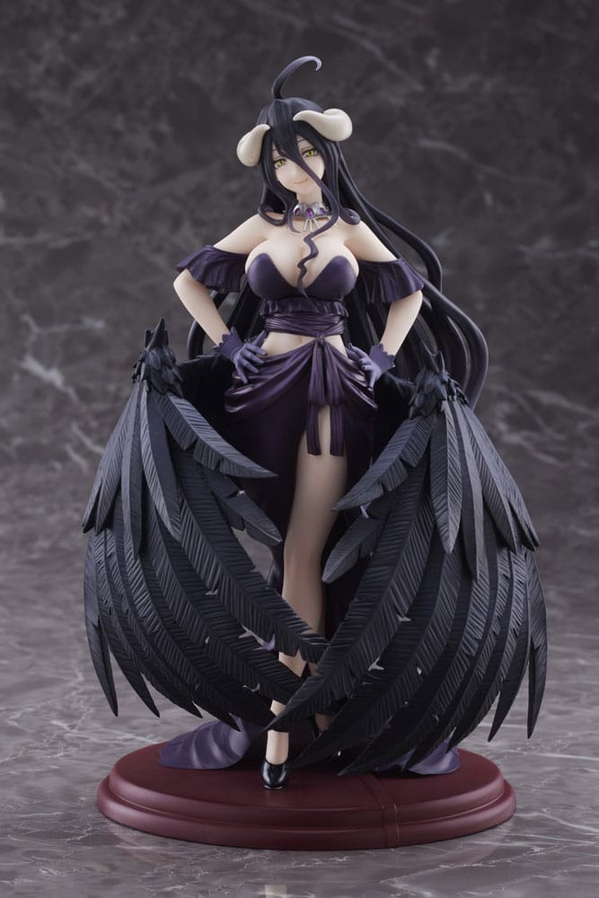 Overlord IV Albedo Black Dress Version 20cm AMP PVC Statue