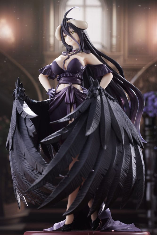 Overlord IV Albedo Black Dress Version 20cm AMP PVC Statue