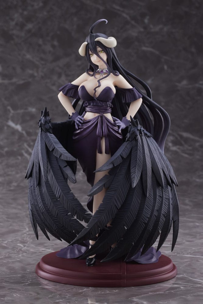 Overlord IV Albedo Black Dress Version 20cm AMP PVC Statue