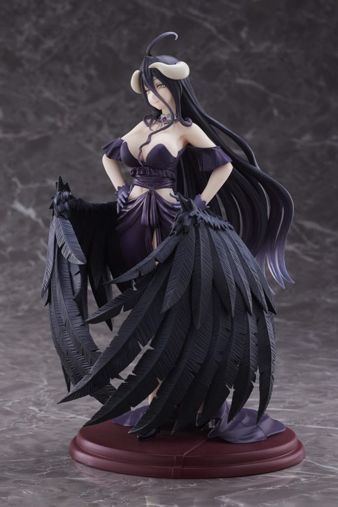 Overlord IV Albedo Black Dress Version 20cm AMP PVC Statue