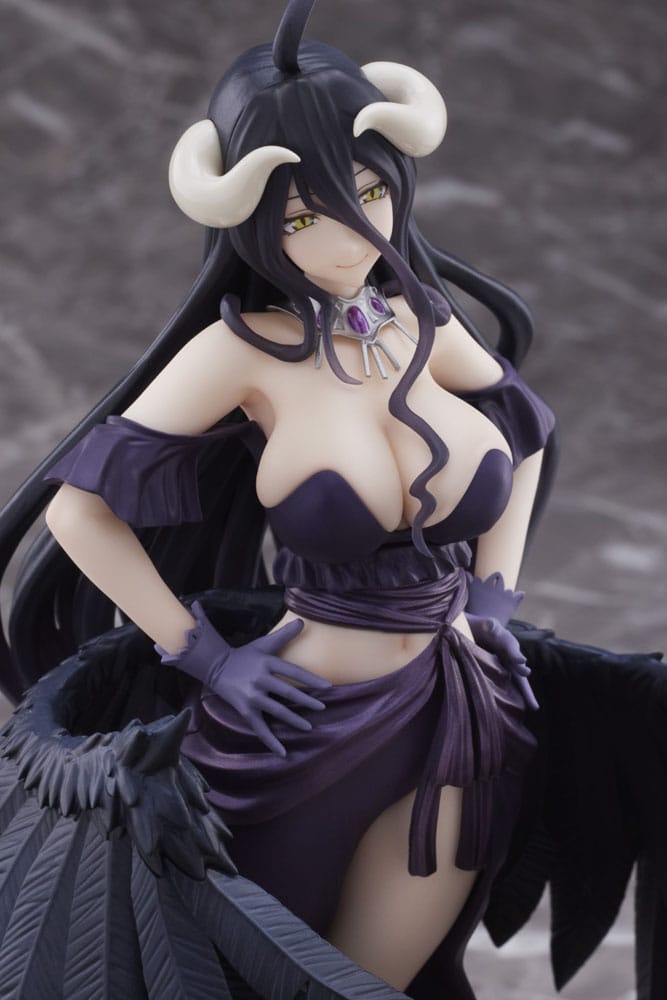 Overlord IV Albedo Black Dress Version 20cm AMP PVC Statue